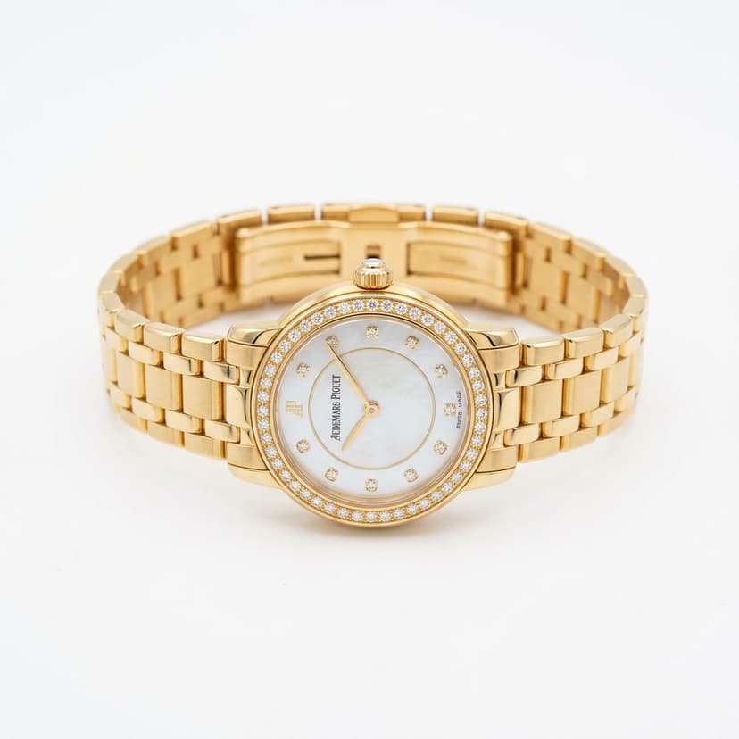 Damen Golduhr Diamant