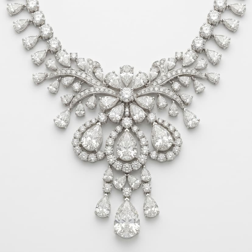 Königliches Diamant-Collier 18K